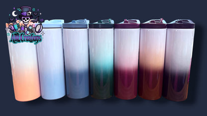 20oz Ombre dual lids