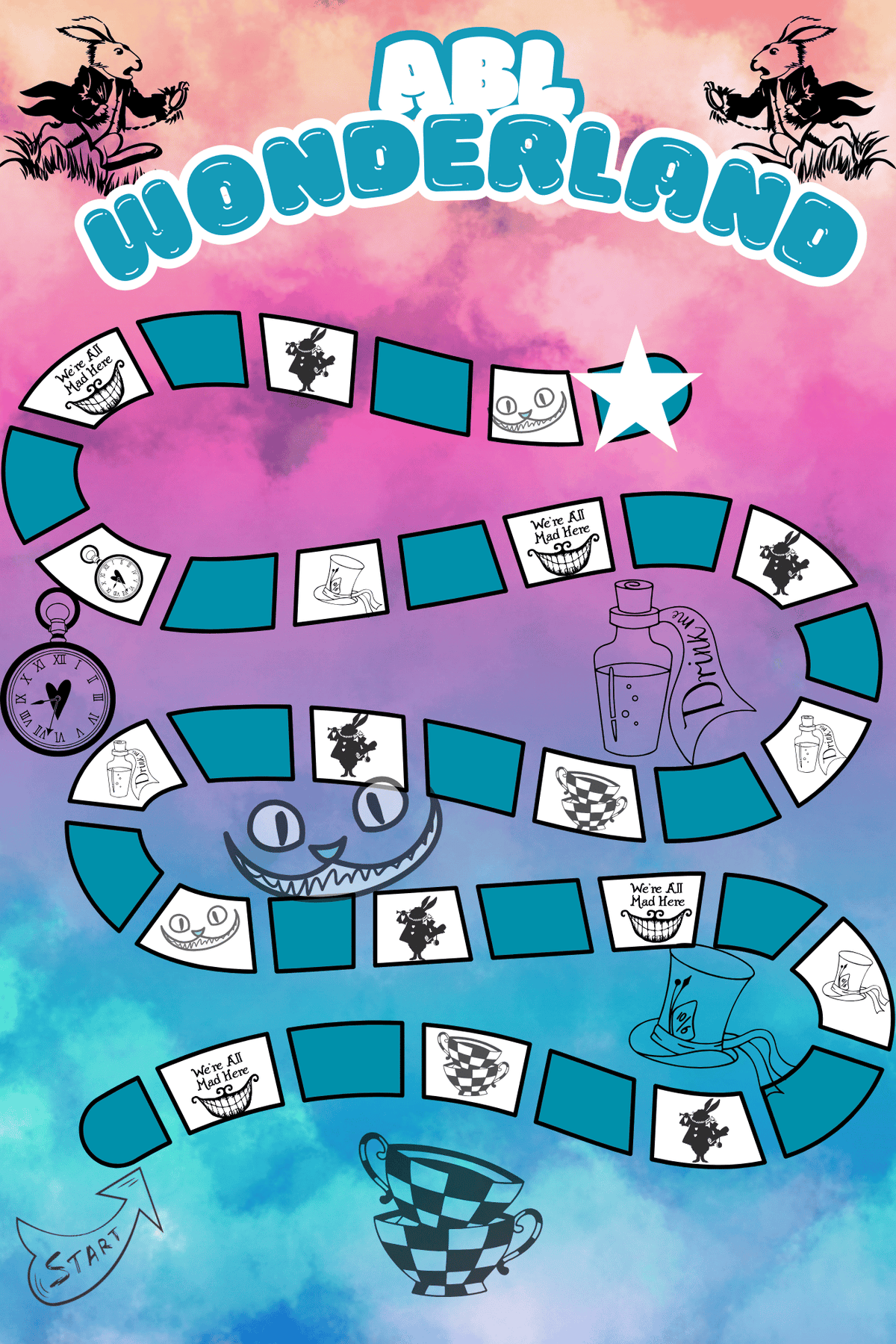 Wonderland Live Tumbler Game